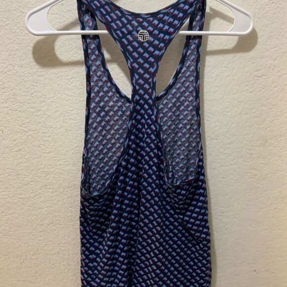 TORY BURCH SPORT Racerback Tank Top Sz M - Picture 4 of 4